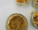 A picture of step 2 of Dubai Kataifi Cheesecake.