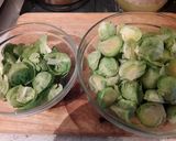A picture of step 1 of Sig's Sprout Soup.