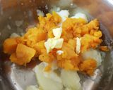 A picture of step 3 of My Grilled Chicken with Butternut Squash Potatoes and cold Salad.
