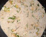 A picture of step 5 of Cheese corn Paratha.