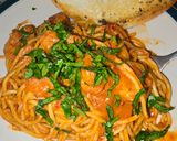 Foto del paso 6 de la receta: Pasta con camarones a la diabla