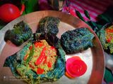 লাউ পাতায় টমেটো পাতুরি (lau patay tomato paturi recipe in Bengali)