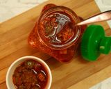 A picture of step 7 of Punjabi mango pickle.
