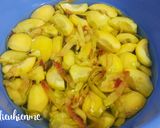 Hình bước làm 2 của món Đào ngâm giòn