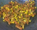 Foto langkah ke 5 dari resep Tempe Jagung Sambal Hijau.
