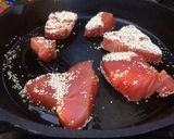 Foto del paso 3 de la receta: Atún rojo a la plancha
