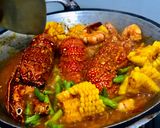Foto langkah ke 5 dari resep Lobster Asam Manis Pedas.