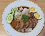 รูปขั้นตอนการทำที่ 6 ของ ข้าวหน้าเป็ดพะโล้ ตุ๋นเป็ดพะโล้