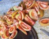 Foto del paso 1 de la receta: Tomates verdes en conserva