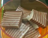 Foto langkah ke 4 dari resep Kue Lapis Kanji Coklat.