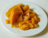 A picture of step 5 of Mango ice cream, Mango jelly.