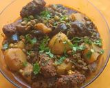 A picture of step 6 of Mixed Green Beans and Methi Dumplings Subji (Dana Muthiya nu Shaak).