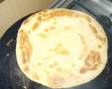 A picture of step 2 of Soft layered chapati #4weekchallange.