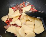 A picture of step 6 of Potato bacon.