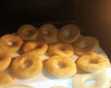 A picture of step 3 of Yummy eggless doughnuts 😊(easy n quick version).
