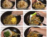 A picture of step 2 of The BEST Pineapple Fried Rice Recipe in a Pineapple Bowl •How to Make Pineapple Bowl |ThaiChef Food.