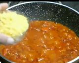 A picture of step 2 of Sev Tamatar Sabji.
