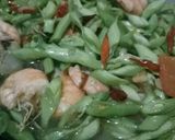 Foto langkah ke 4 dari resep Tumis Buncis Udang.