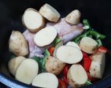 Foto del paso 3 de la receta: Cuadrada de cerdo con papas en olla a presión