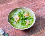 Hình bước làm 4 của món Canh Bí Chanh Nấu Tôm