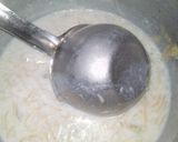 A picture of step 3 of Sheer khorma or poria.
