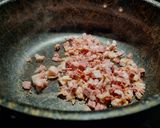 Foto del paso 1 de la receta: PASTA🍜,Perejíl🌿y Almendras, a la Carbonara...!
