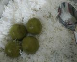 Foto langkah ke 7 dari resep Klepon Pandan Asli.