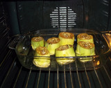 Foto del paso 4 de la receta: Alcachofas gratinadas con taquitos de Jamón serrano