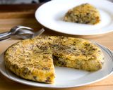 Foto del paso 2 de la receta Tortilla de patatas con morcilla de Burgos
