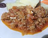 A picture of step 4 of Eggplant sauce.