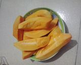Hình bước làm 1 của món Che` Đu đủ