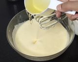 A picture of step 2 of New Year chocolate Cake 2023.