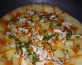 Foto langkah ke 15 dari resep Pizza Teflon homemade.