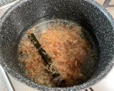 A picture of step 1 of Japanese Cold Miso Soup with Rice (冷汁).