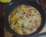 Foto del paso 4 de la receta: Tortilla de papas cocidas y Arroz frito con verduras y chistorra