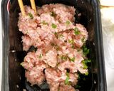 Hình bước làm 1 của món Đậu nhồ thịt xốt cà chua