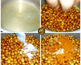 A picture of step 2 of Bengal Gram Ghughni Or kale Chane ki Ghughni.