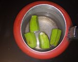 A picture of step 1 of Kela Kebabs- Vrat Special.