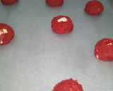 Foto del paso 2 de la receta: Cookies terciopelo, Cookies revelvet, Galletones Rojos