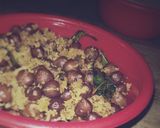 A picture of step 9 of Chana Masala (Kerala style).
