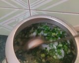 A picture of step 1 of Spring onion sabji(chith-kuta).