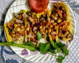 A picture of step 3 of Faafde 🥙.