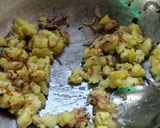 A picture of step 4 of Aloo Chokha.