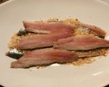 Foto del paso 12 de la receta Brochetas de sardinas marinadas con alcachofas