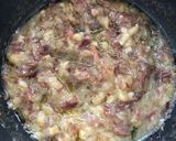 Foto del paso 3 de la receta: Alcachofas rellenas de jamón ibérico