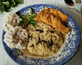 Foto langkah ke 4 dari resep Nasi Goreng Kencur Daun Kemangi.
