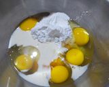 Gambar langkah 1 resipi Snow cheese cake.
