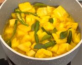A picture of step 5 of Kerala Style Sweet & Tangy Pineapple Pachadi – Onam Sadhya Special.