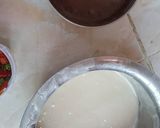 A picture of step 5 of Cake for my daughter.
