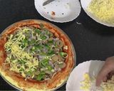 A picture of step 12 of Yummy kabab pizza recipe 😋 Without Oven.